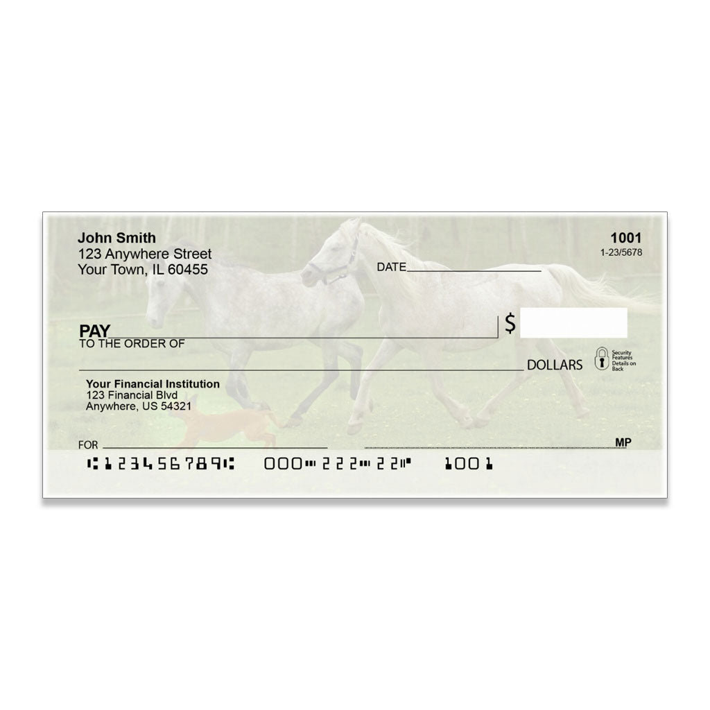 Equine Elegance Checks - Check Depot