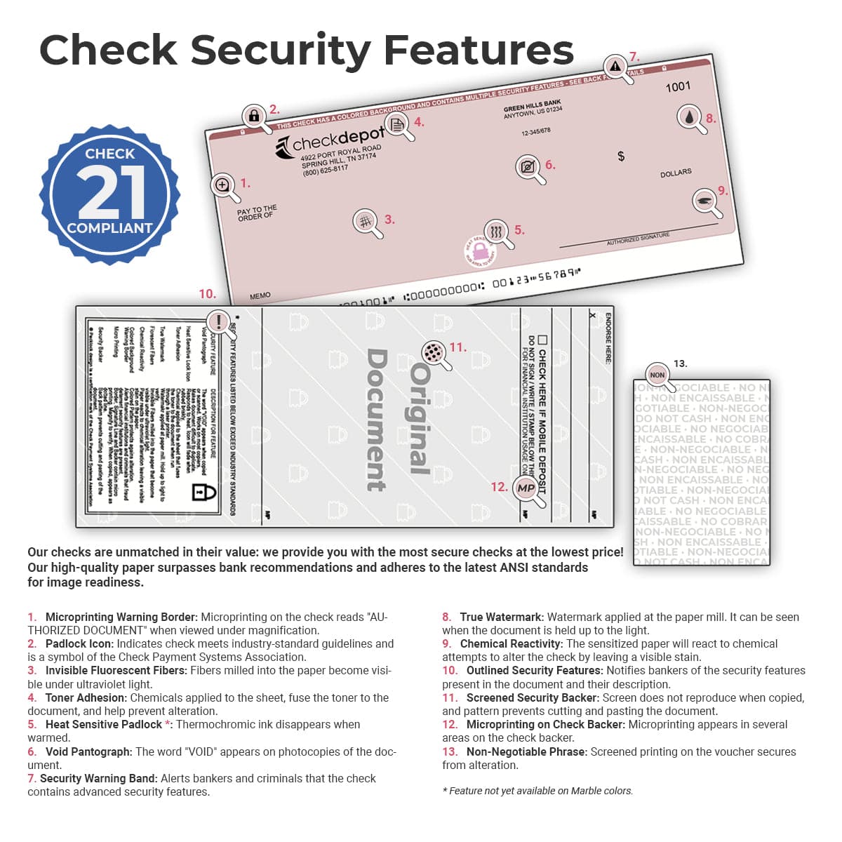 Laser Bottom, Accounts Payable Check - CDB344 - Check Depot