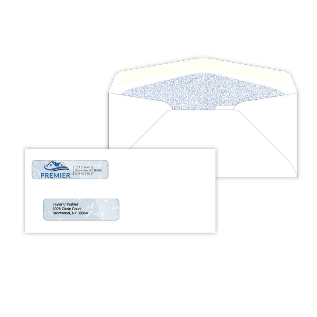 250 - Self-Seal, Double Window Envelopes - Check Depot