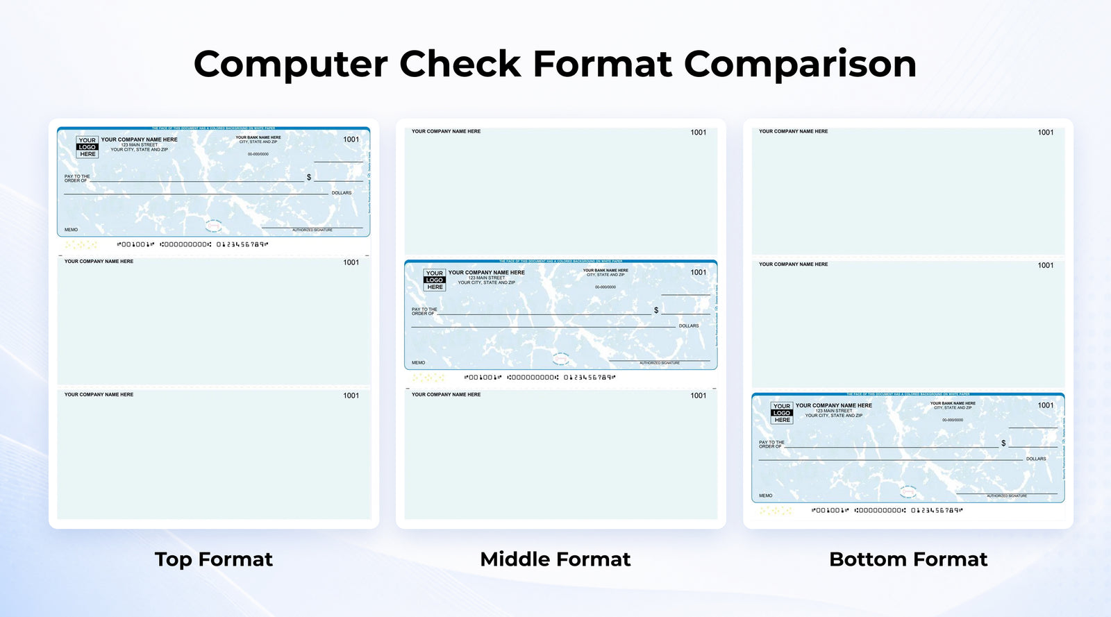 Laser Computer Business Checks
