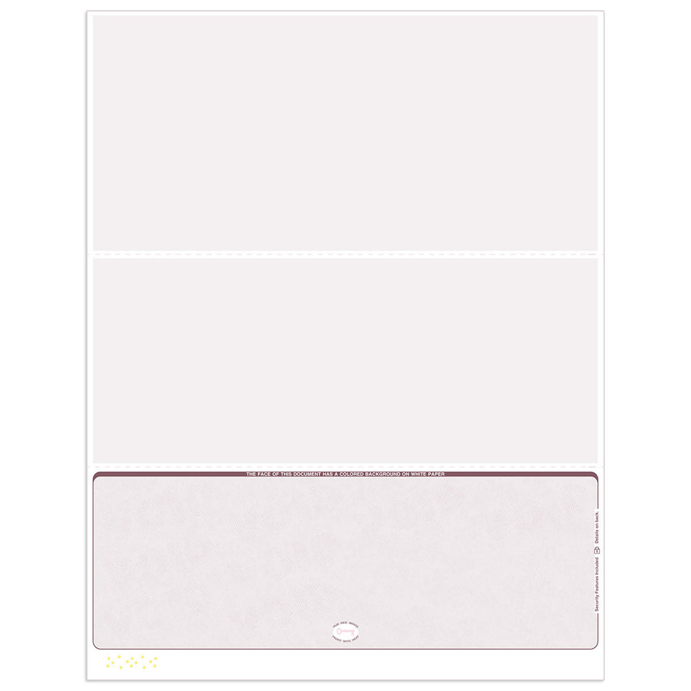 Check Paper Menu