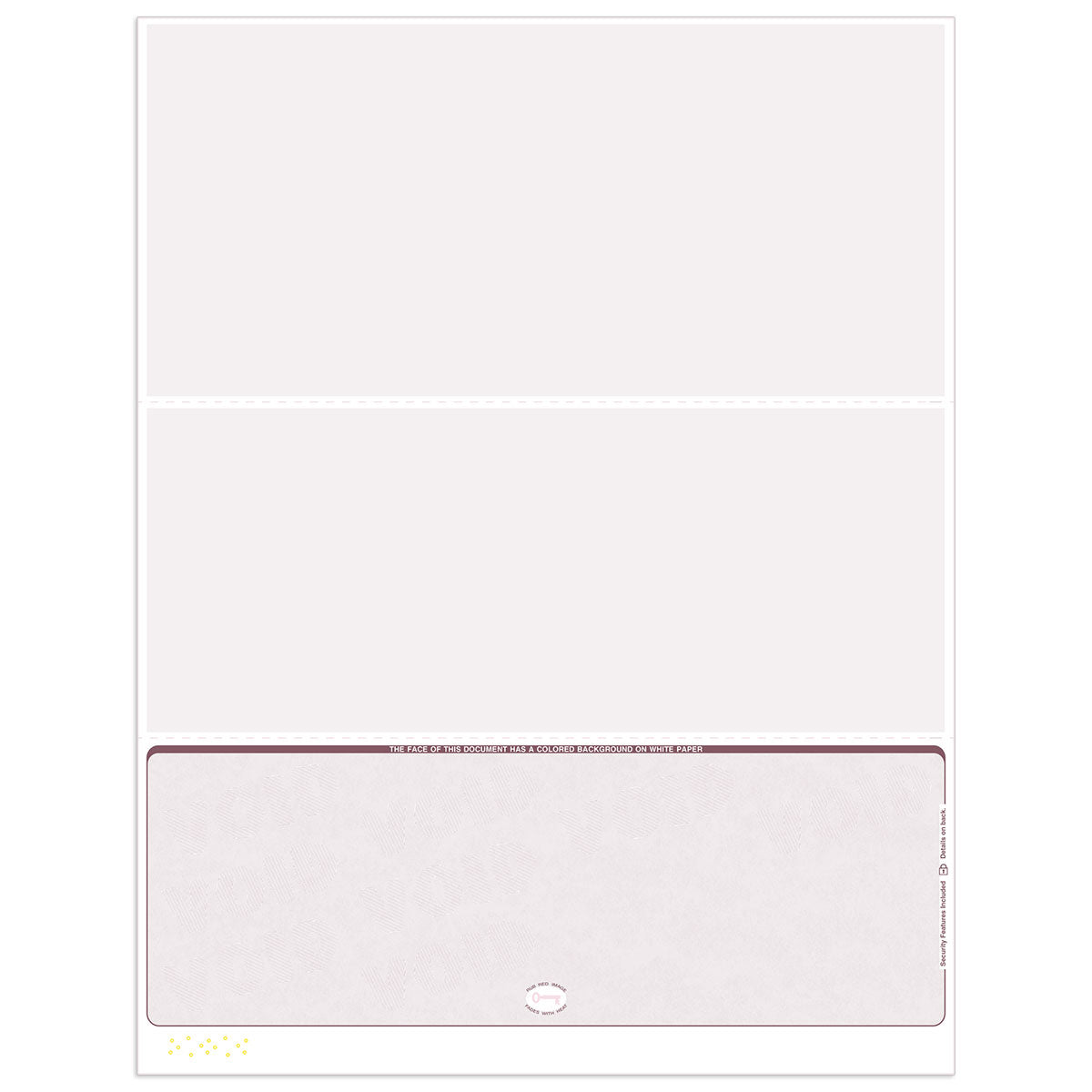 Check Paper Menu