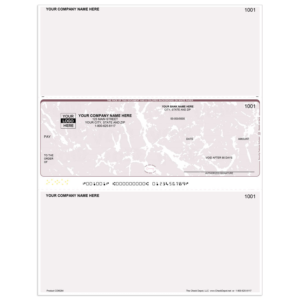 Sage 50 Multi-Purpose Checks, Middle Format - Check Depot