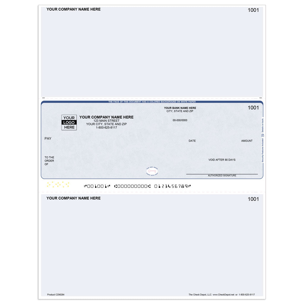 Sage 50 Multi-Purpose Checks, Middle Format - Check Depot