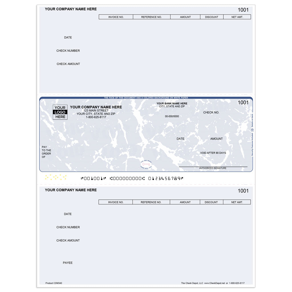 Sage DacEasy Multi-Era Accounts Payable Checks, Middle Format - Check Depot