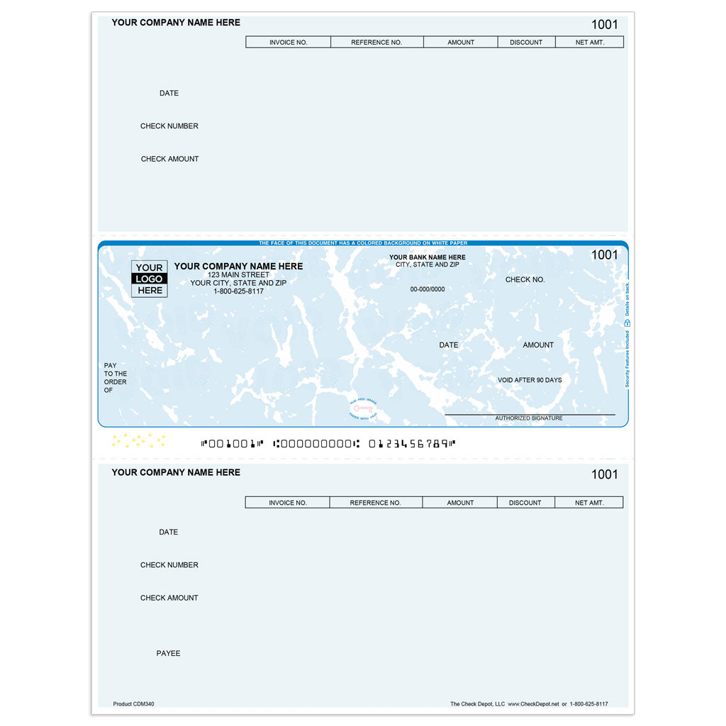 Sage DacEasy Multi-Era Accounts Payable Checks, Middle Format - Check Depot