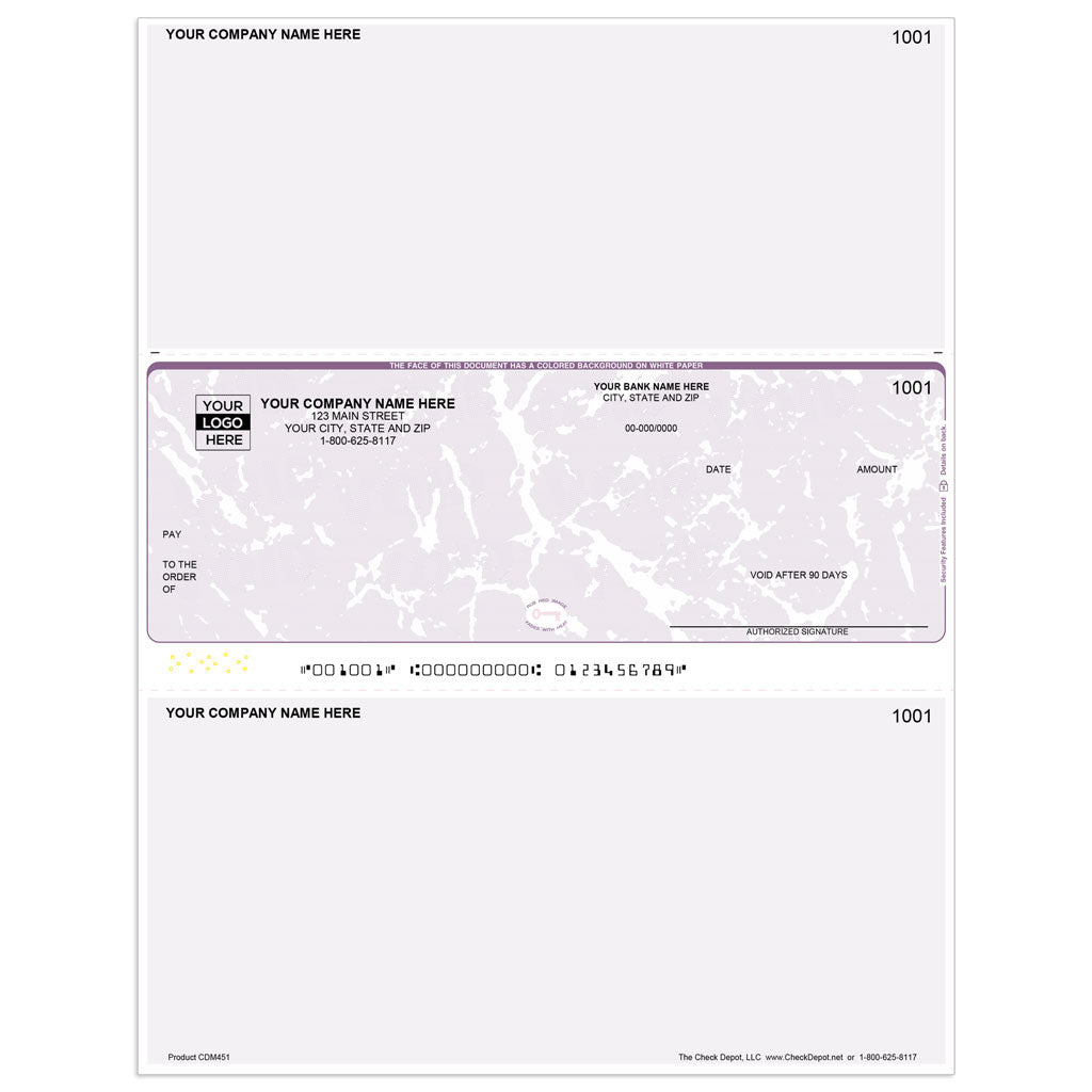 Sage 50 Legacy to Classic Multi-Purpose Checks, Middle Format - Check Depot