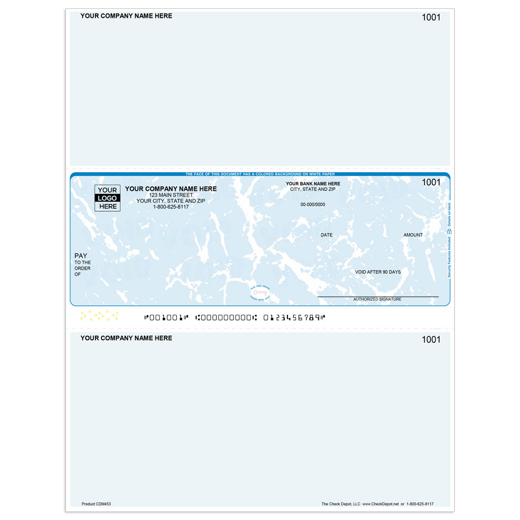 Sage Multi-System Versatile Checks, Middle Format - Check Depot