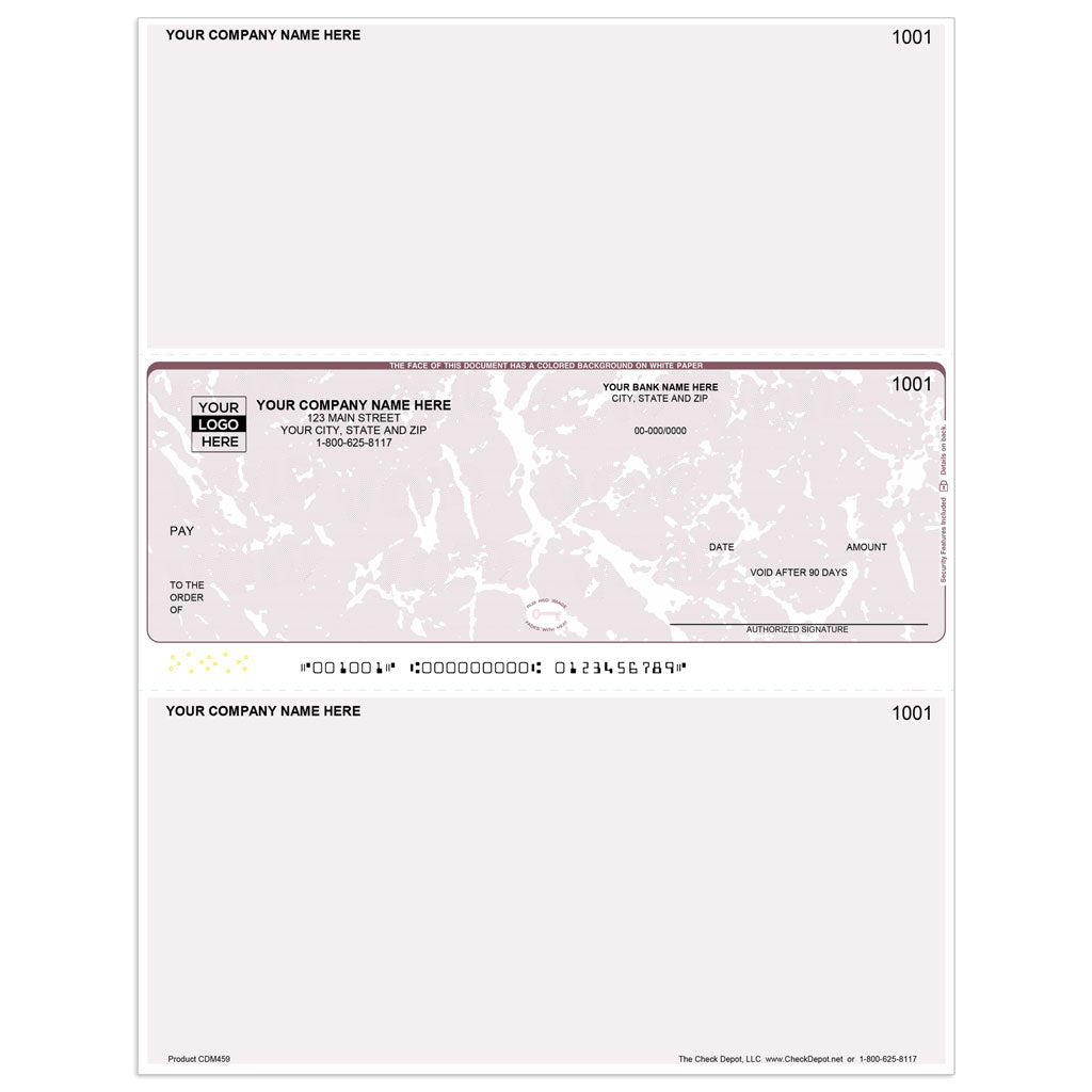 Sage 50 Classic Multi-Purpose Checks, Middle Format - Check Depot