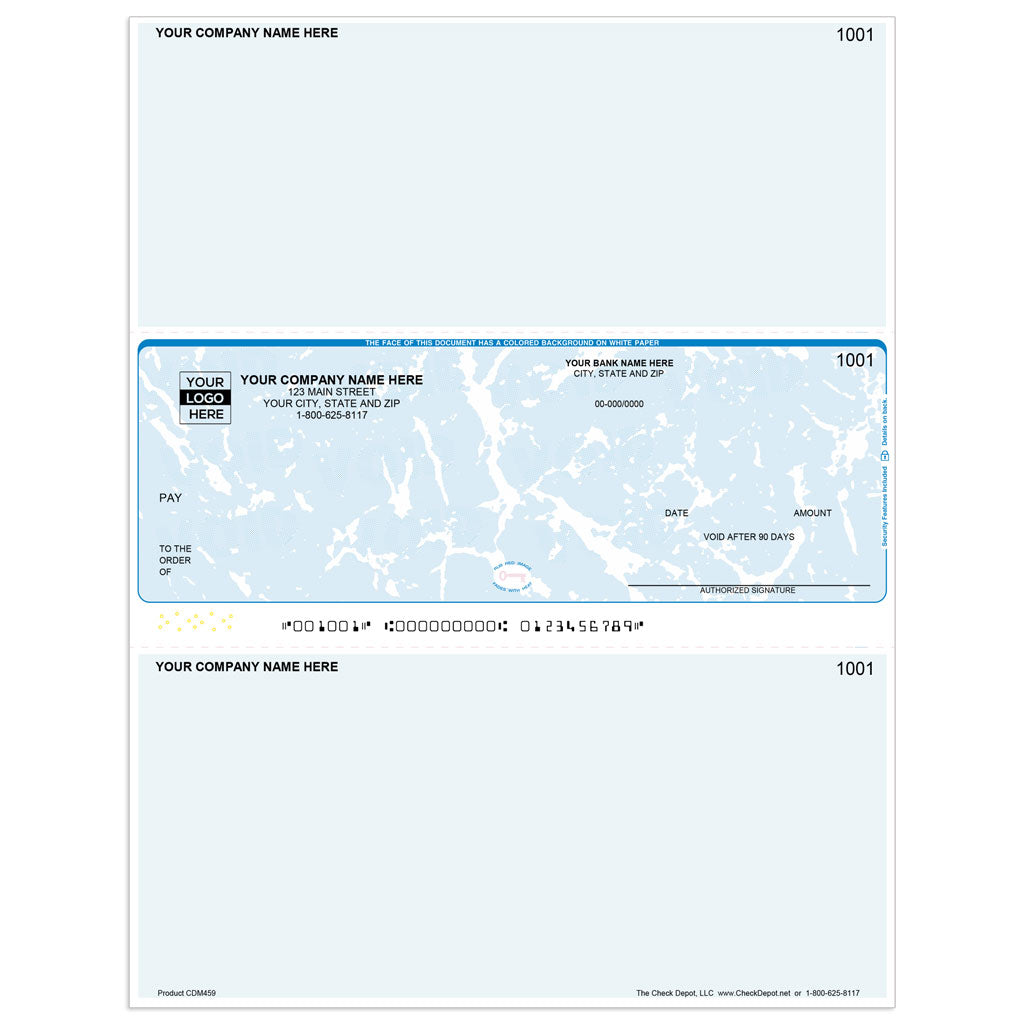 Sage 50 Classic Multi-Purpose Checks, Middle Format - Check Depot