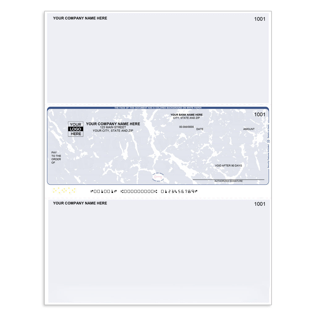 Microsoft Dynamics GP Versatile MultiPurpose Checks, Middle Check Depot