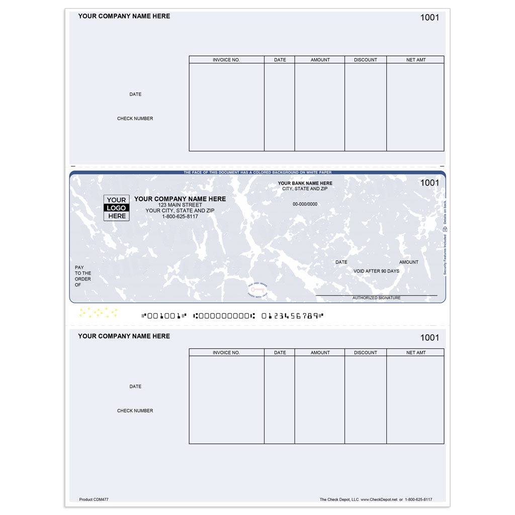 Sage 50 Classic Accounts Payable Checks, Middle Format - Check Depot