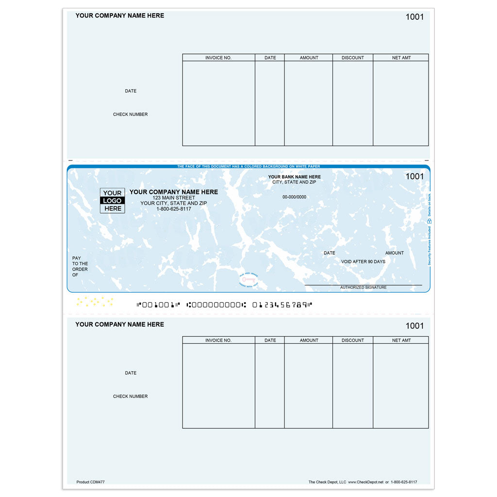 Sage 50 Classic Accounts Payable Checks, Middle Format - Check Depot