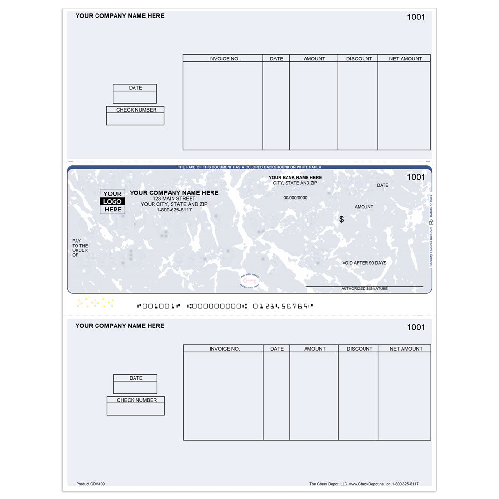 Check Payable Sage 50 Classic 12-13 Accounts Payable Checks, Middle Format - Check Depot