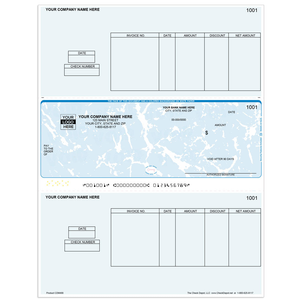 Sage 50 Classic 12-13 Accounts Payable Checks, Middle Format - Check Depot