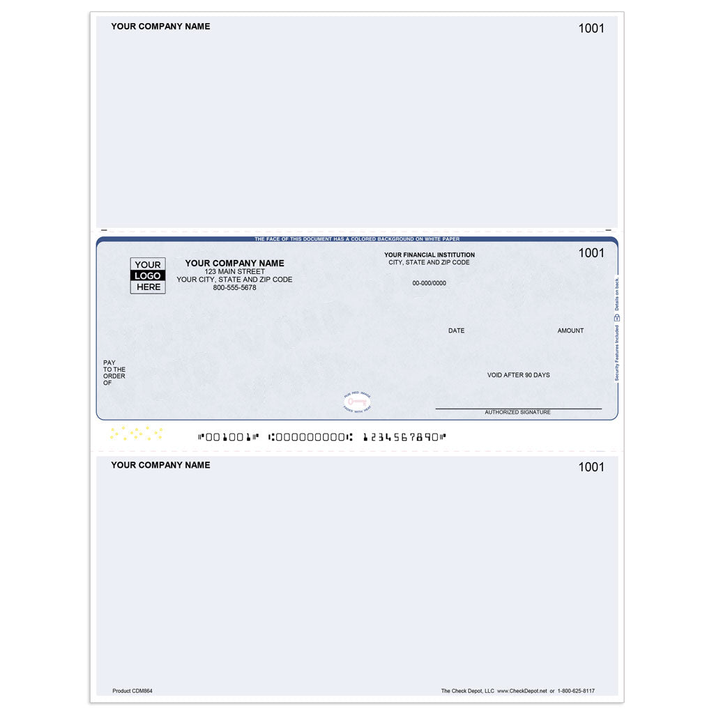 Sage BusinessWorks Multi-Purpose Checks, Middle Format - Check Depot