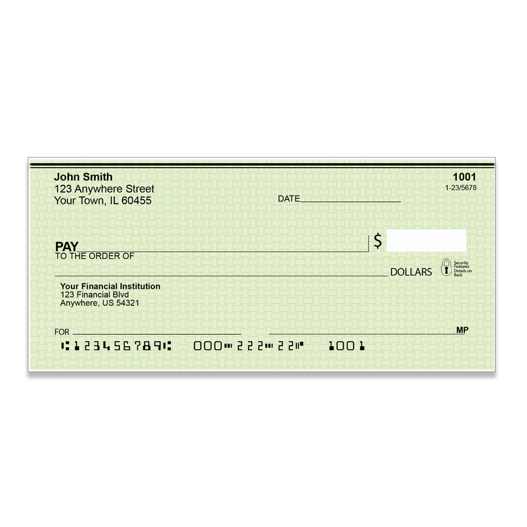 Safety Personal Checks - Check Depot