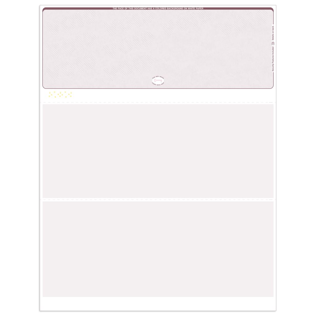 NetSuite Blank Checks — Top-Format - Check Depot