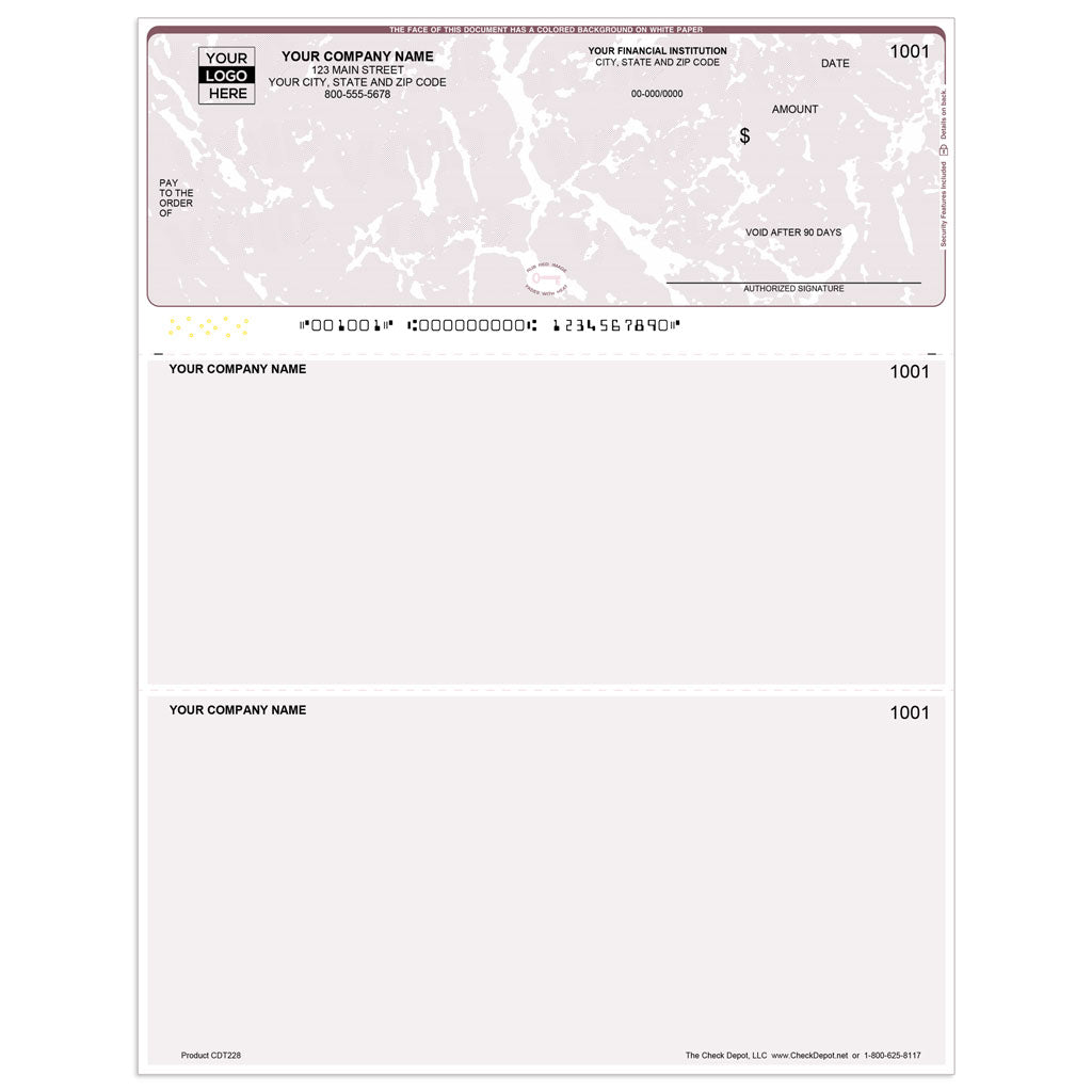 Sage X3 Cloud Multi-Purpose Checks, Top Format - Check Depot