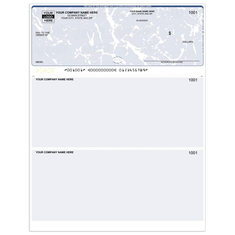 Quick Check Order Menu