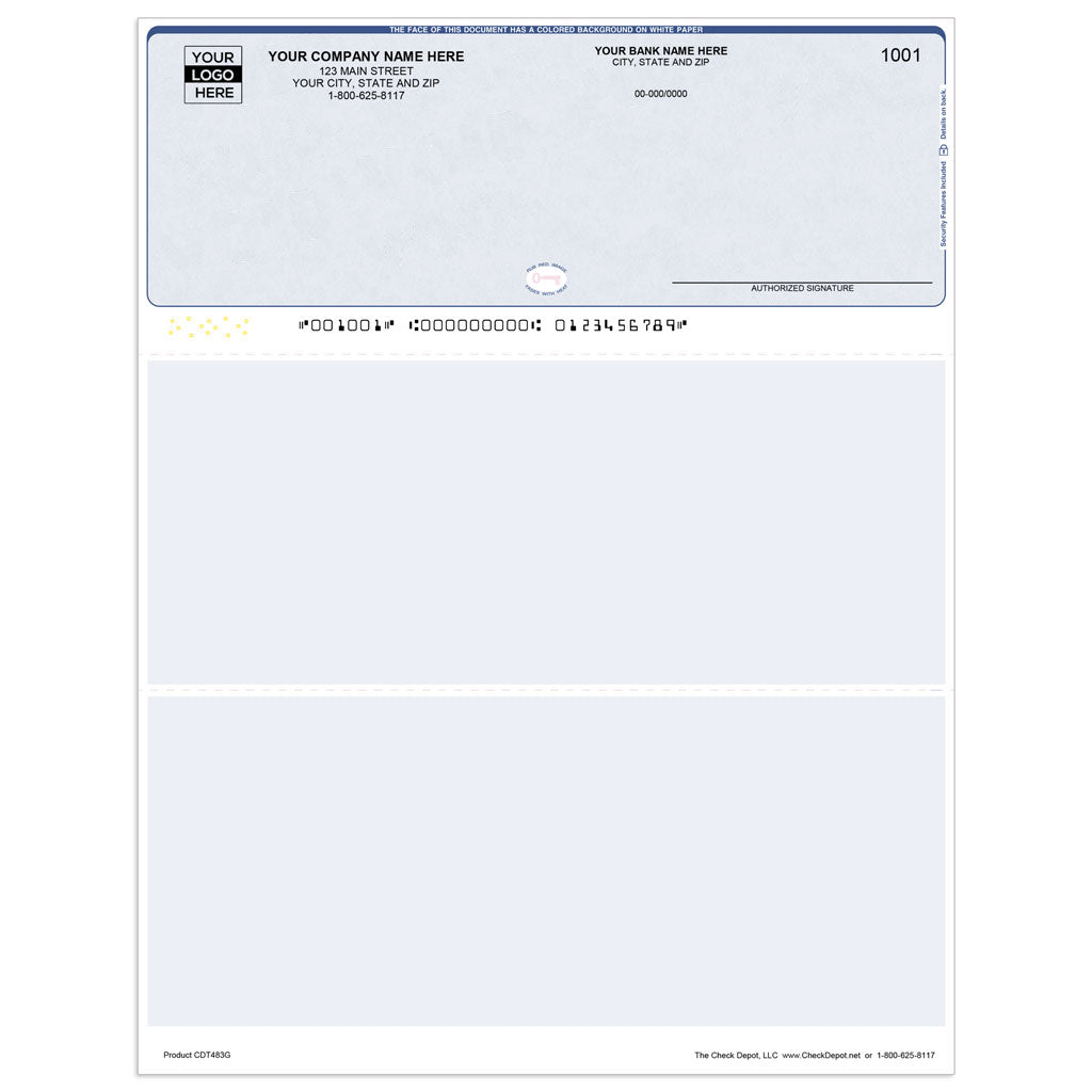 Gusto Checks | Top Format - Check Depot