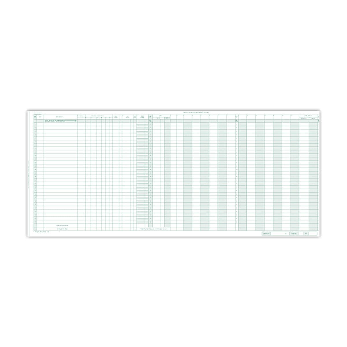 One-Write General Expense Journal Sheets