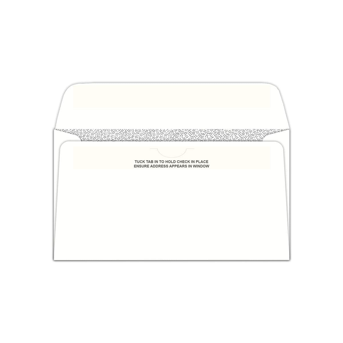 Wallet Double Window Envelopes - Check Depot