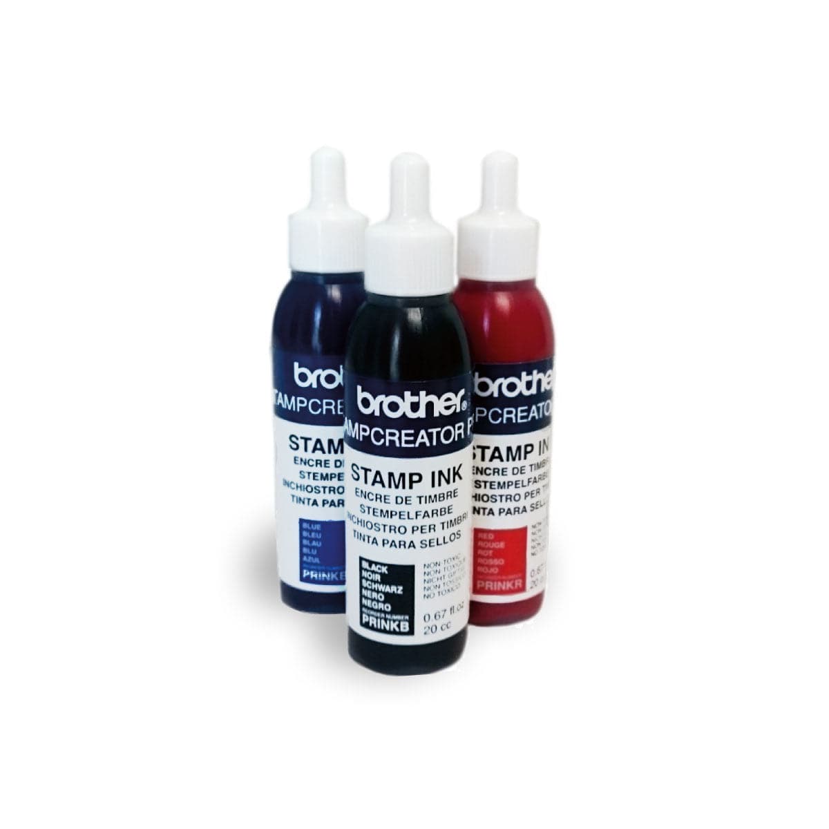 Brother Stamp Creator Pro Blue Ink Refill - 0.67 Oz For SC2000 StampCreator - PRINKE Model, Made In Japan