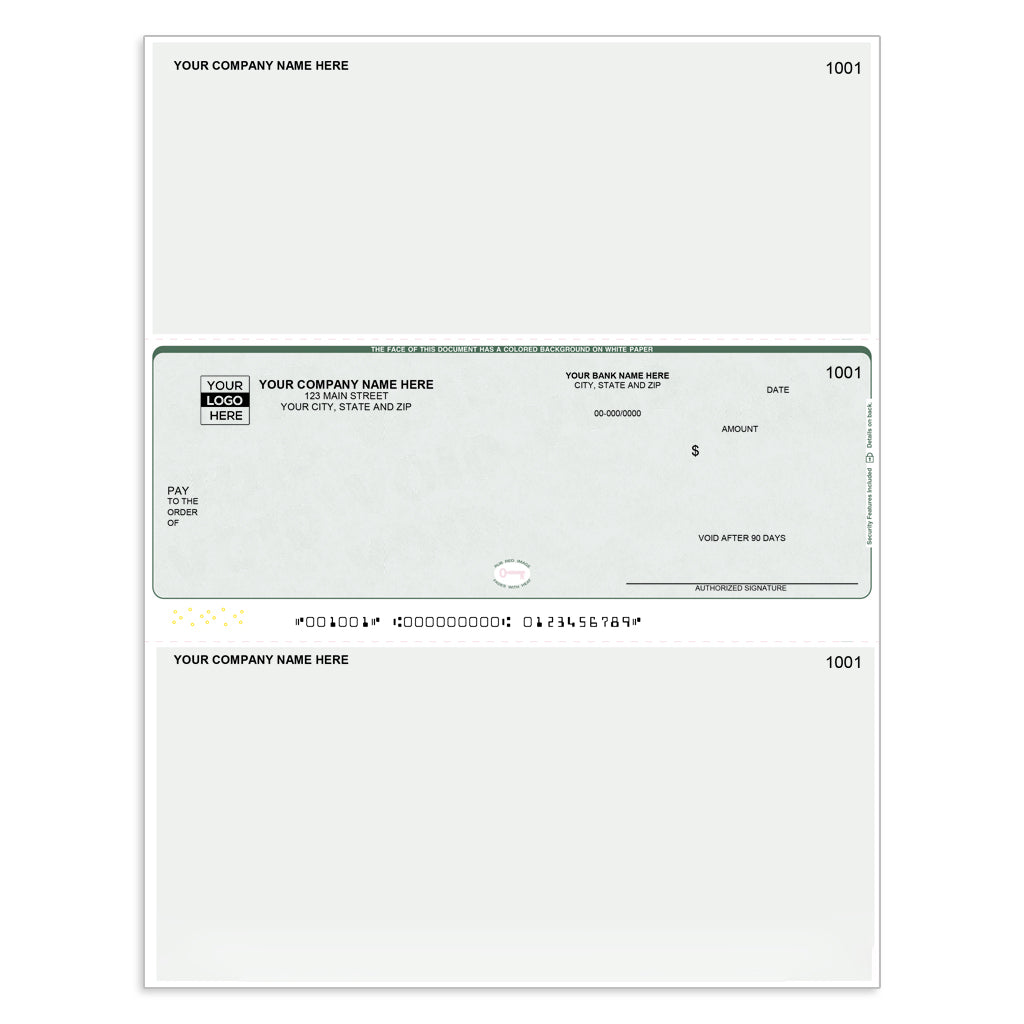 Checkmate Service Line - Laser-printed Checks, Envelopes, Deposit