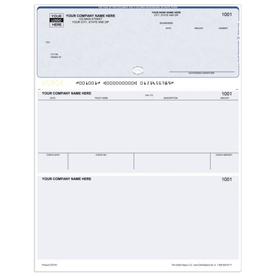 Laser Top Accounts Payable Computer Checks - CDT331 - Check Depot