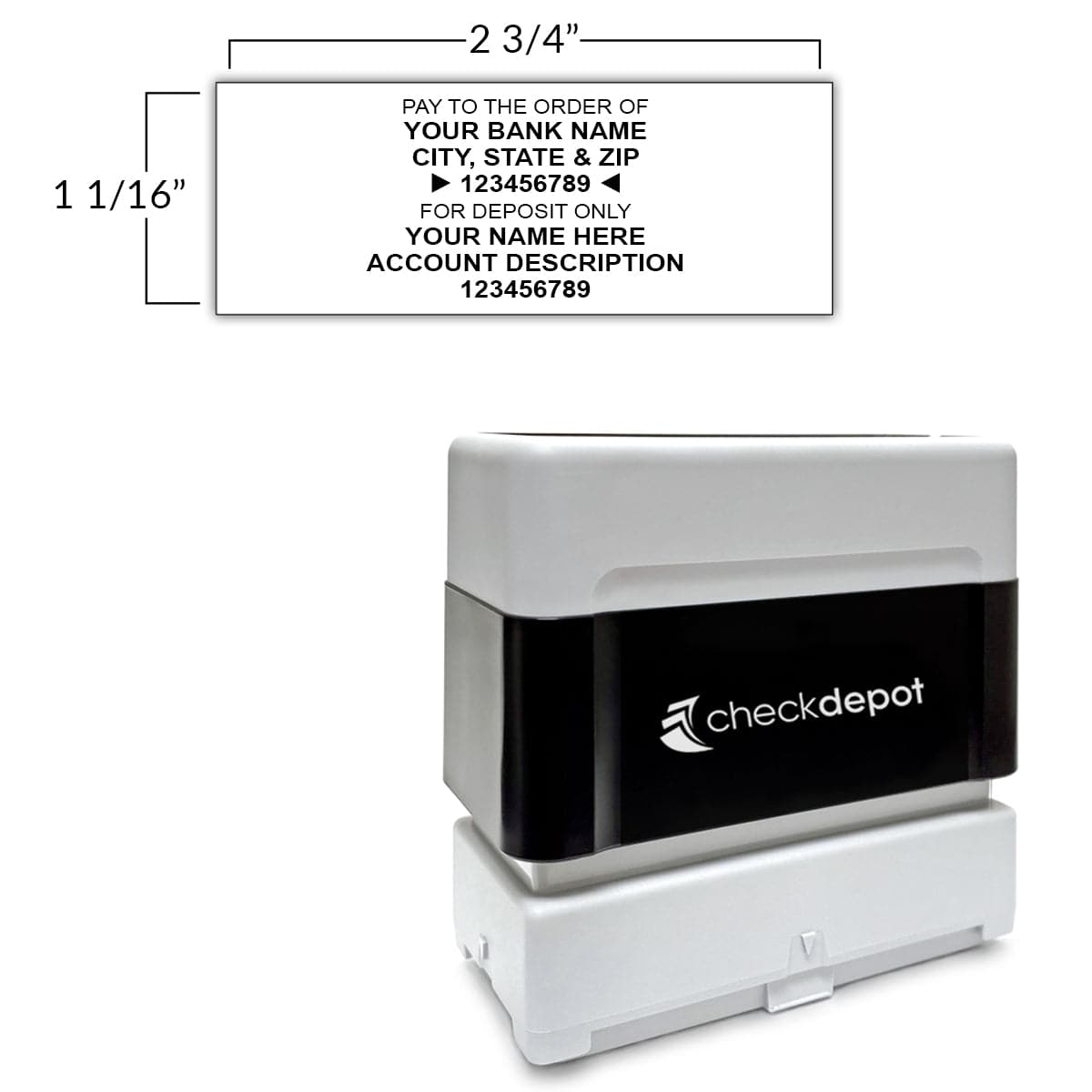Bank Check Stamps