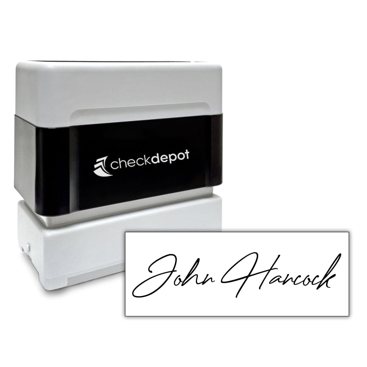 Check Signature Stamp — Self-Inking - Check Depot